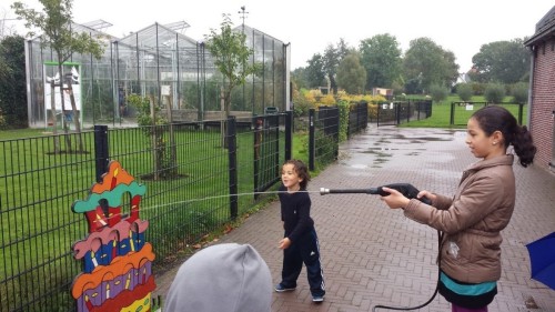 Brandweerspel - Verjaardagstaart